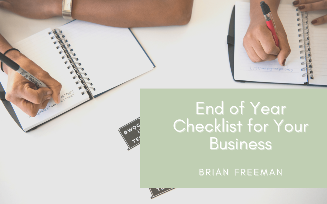 End of Year Checklist for Your Business